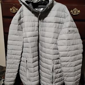 Columbia Gray Puffer Jacket